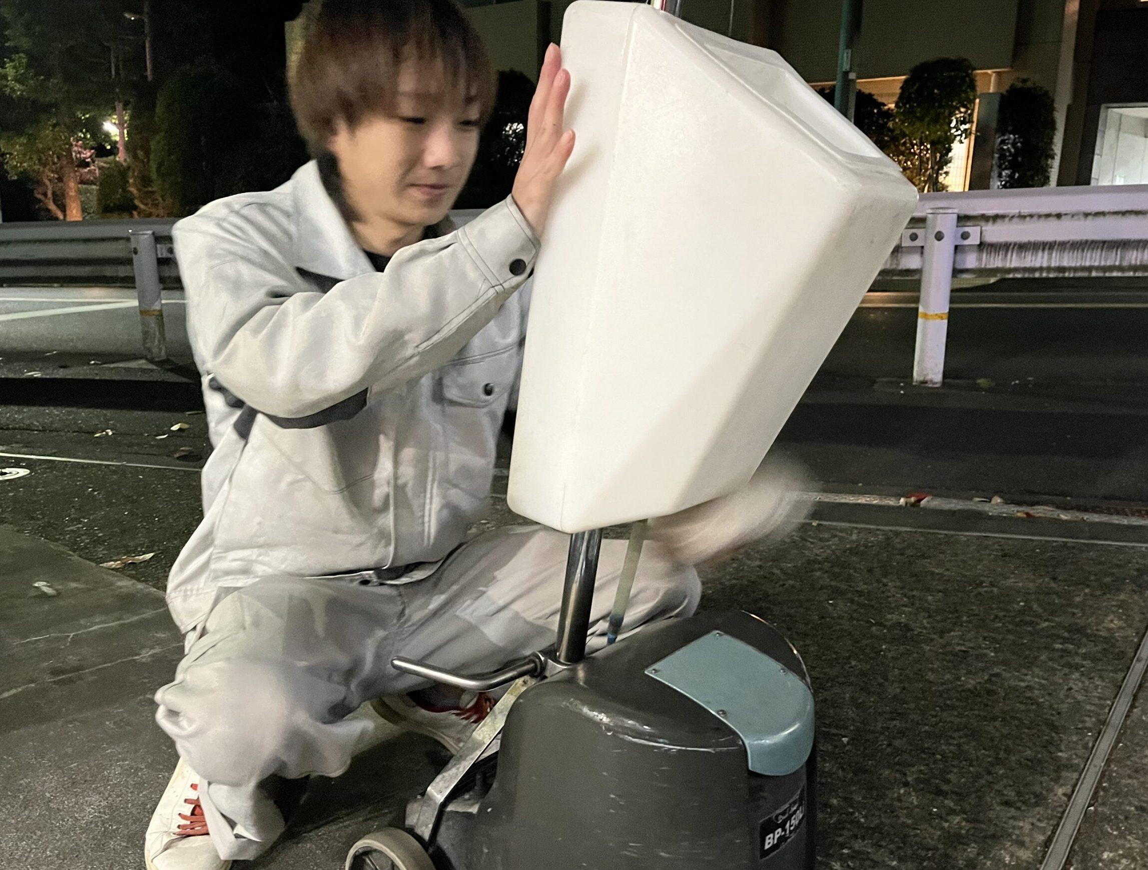 目黒区　床の定期清掃　のあとに